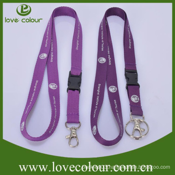 Fashionable conference lanyards with detachable buckle/promotion lanyard